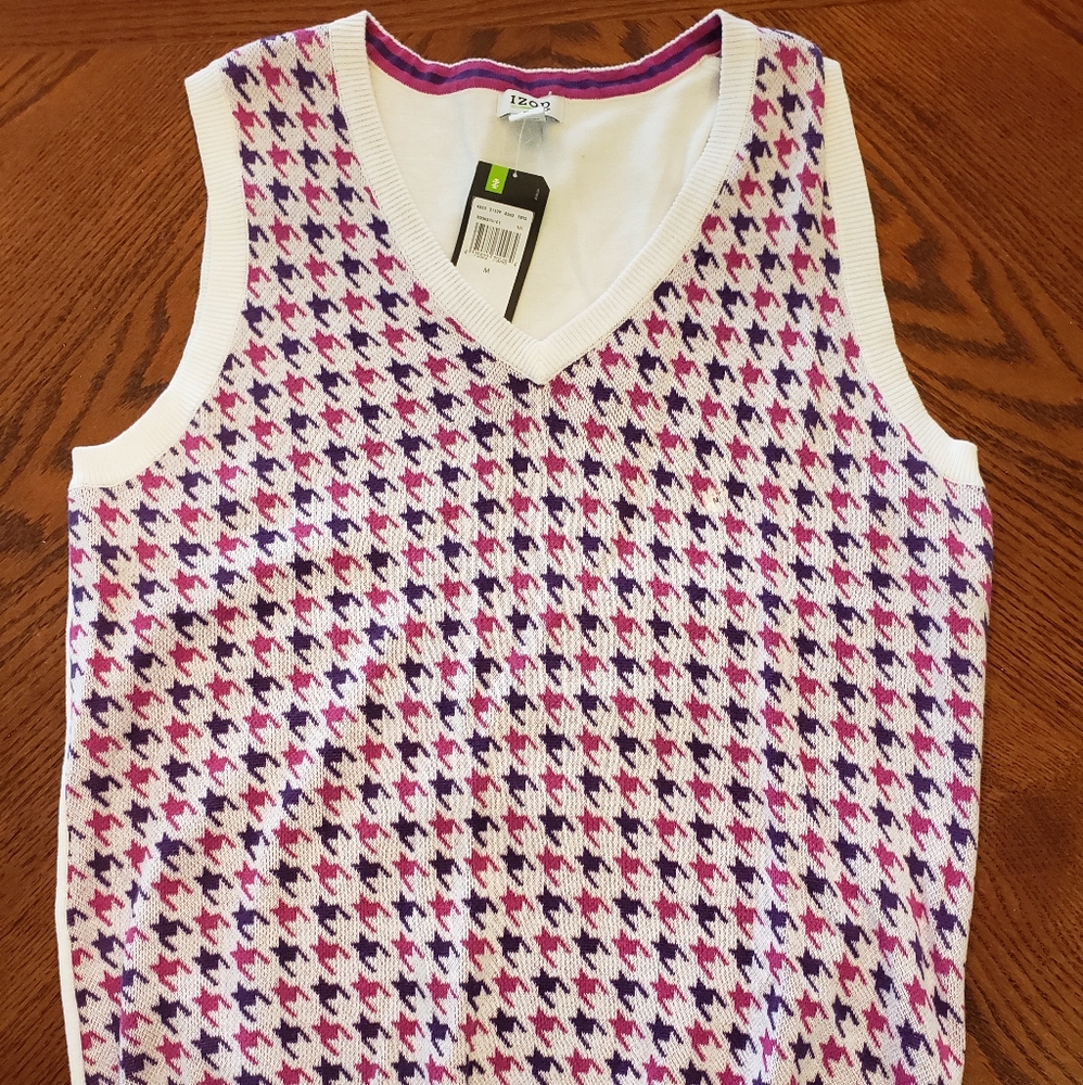 Izod Womens golf vest nwt size M